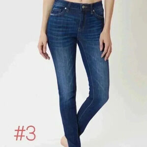 Kancan Mid Rise Skinny Jeans